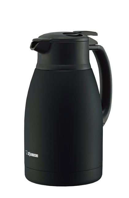 ZOJIRUSHI 1.5L Stainless Steel Handy Flask - Matte Black (SH-HC15-BM)