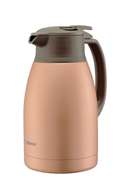 ZOJIRUSHI 1.5L Stainless Steel Handy Flask - Matte Copper (SH-HC15-NU)