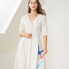 JA.SOCHA Sandwork Linen Dress