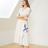 JA.SOCHA Sandwork Linen Dress
