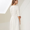 JA.SOCHA Sandwork Linen Dress