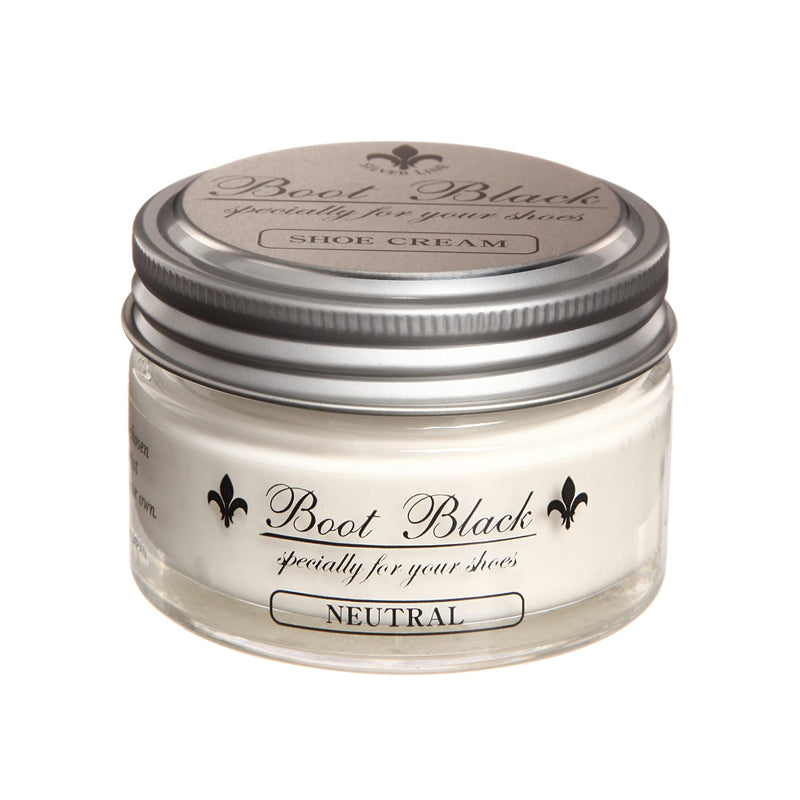 Silver Line Boot Black Shoe Cream - Neutral