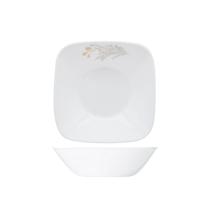 Corelle Square Round 1.4L Serving Bowl - Silver Crown (2348-SVC)