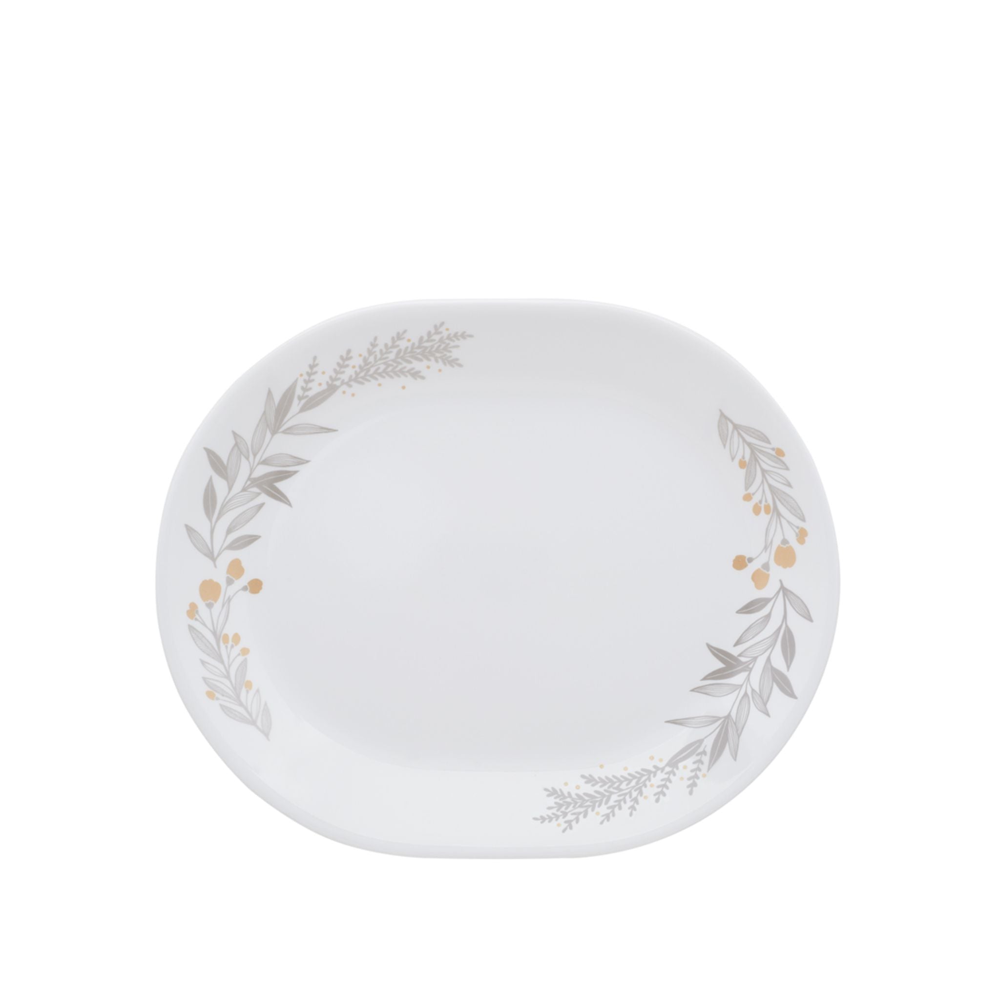 CORELLE 31cm Serving Platter - Silver Crown (611-SVC)