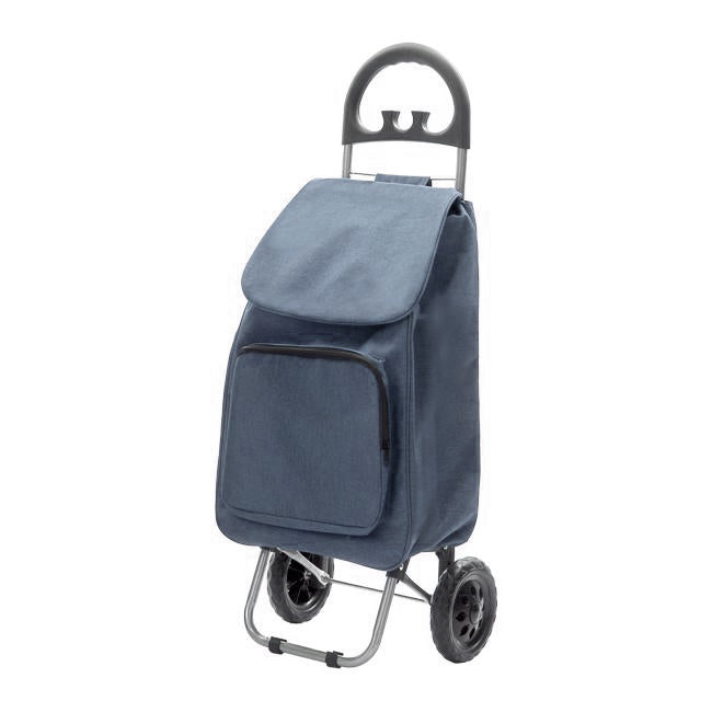 Smart Living Shopping Trolley with Insulated Compartment Grey