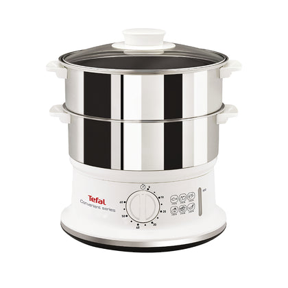 Tefal 2-Tier Stainless Steel Convenient Steamer (VC1451)