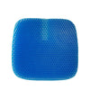 TRUE RELIEF Honey Comb TPE Cooling Gel Seat Cushion - Ocean Blue