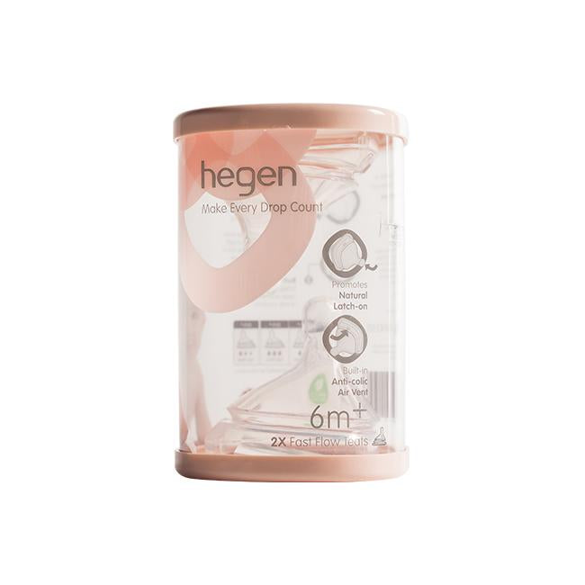 Hegen Teat Fast Flow (2-pack)