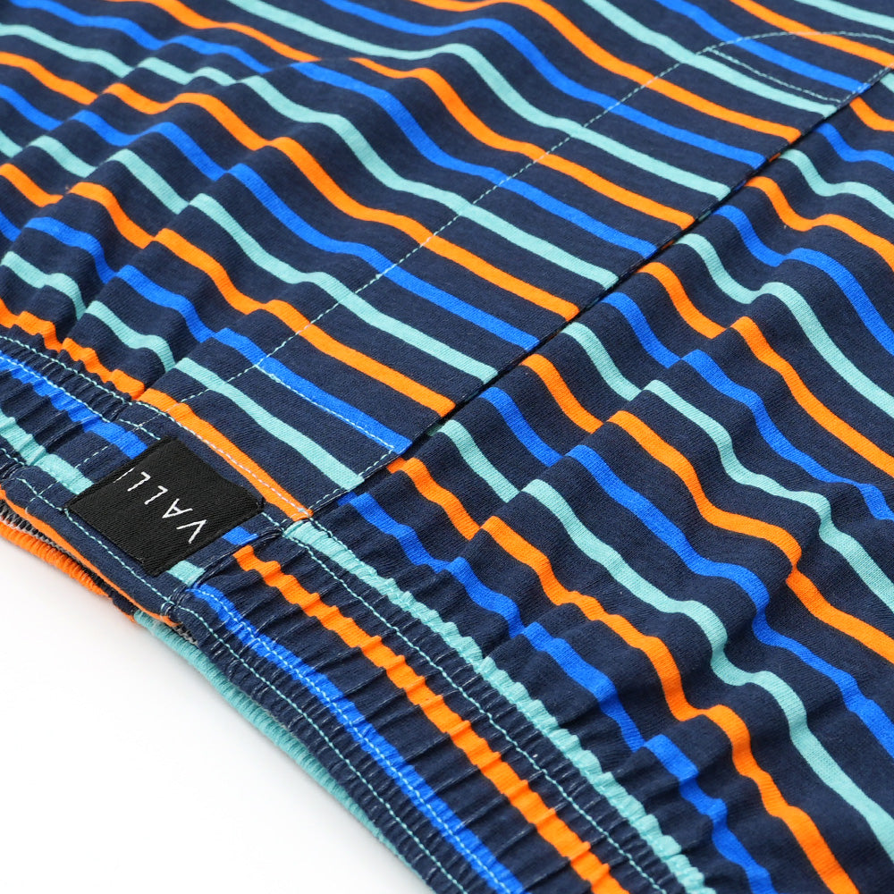 (Bundle of 2) VALLI Boxer Shorts (2-pc pack) - Navy/Stripe