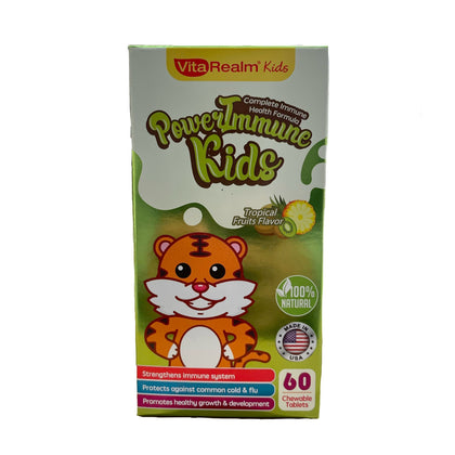 VITA REALM PowerImmune Kids 60 Chewable Tablets