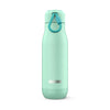 Zoku 18oz Stainless Steel Powder Coated Bottle - Aqua