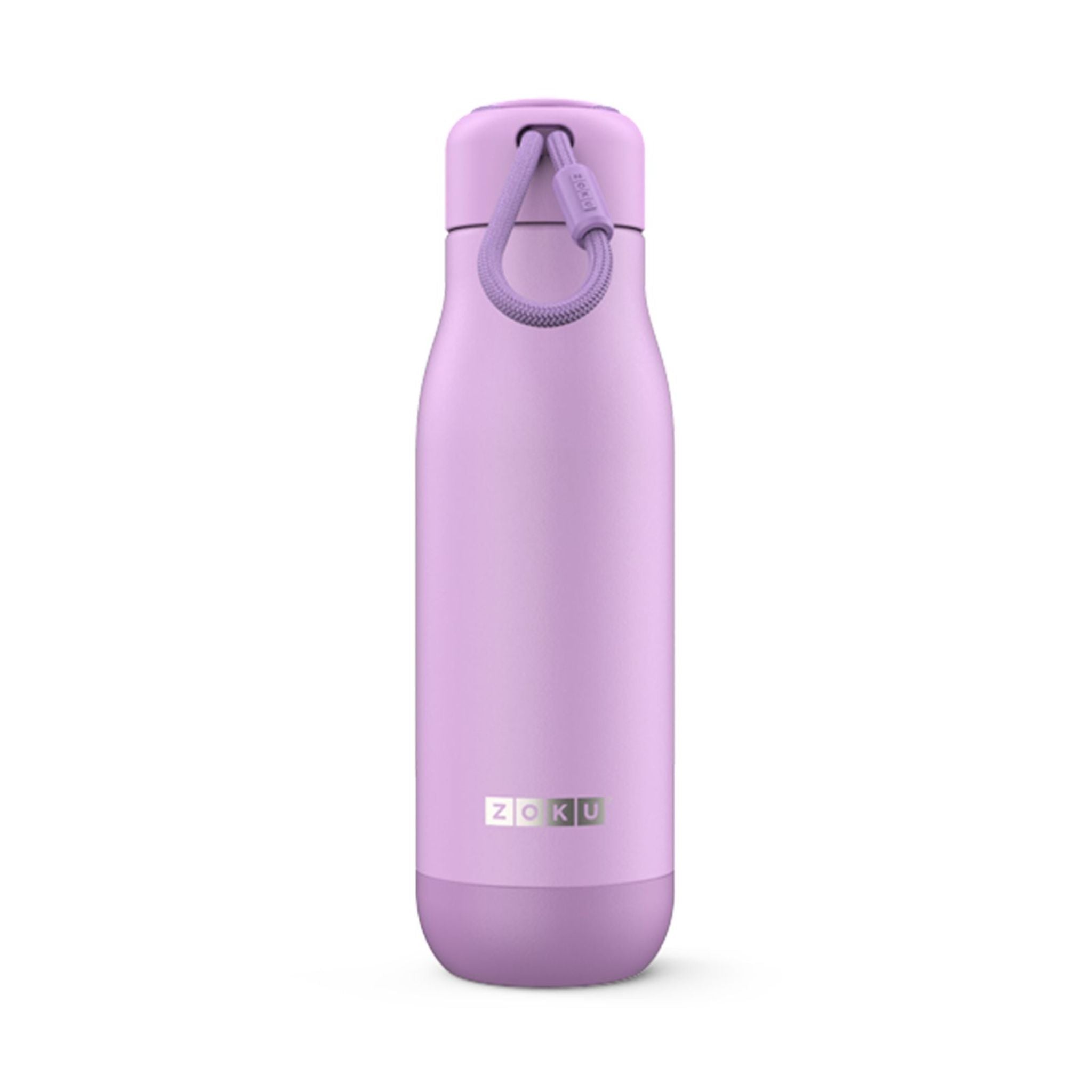 Zoku 18oz Stainless Steel Powder Coated Bottle - Lavender