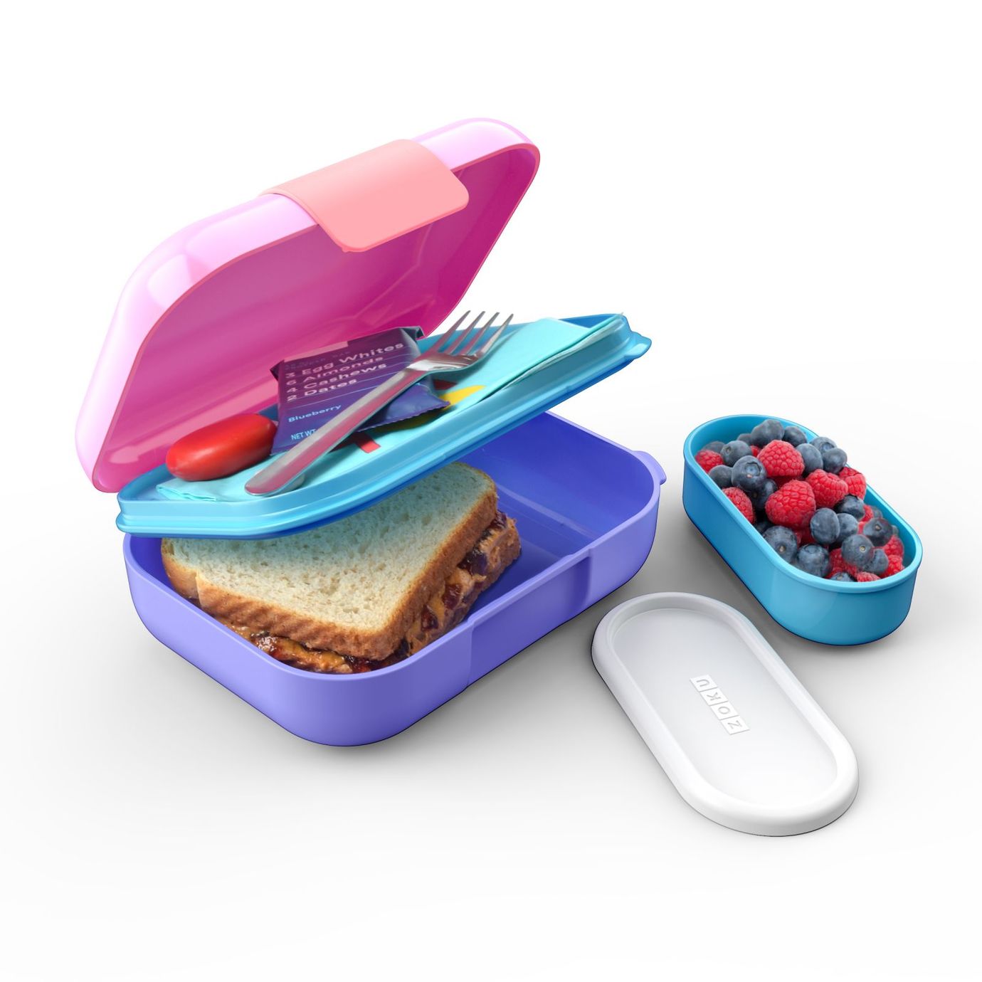 ZOKU Neat Bento Jr.lunch Kit - Pink