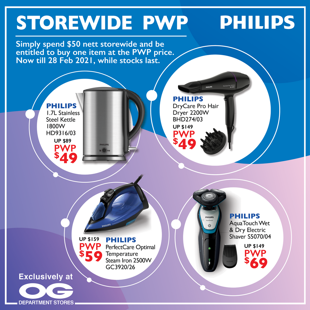 Enhance your daily life with reliable household assistants from Philips