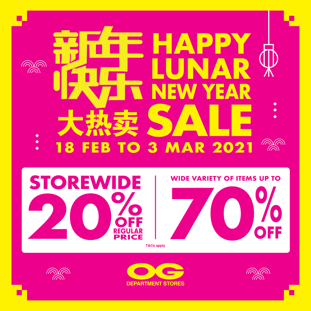 Happy Lunar New Year Sale 🎆 Up to 70% OFF Storewide!