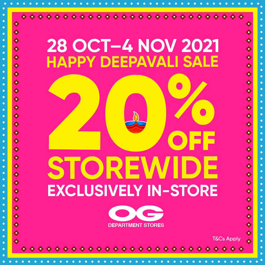 Happy Deepavali Sale 🎇  Storewide 20% Off, Beauty Specials & Coupon Deals!