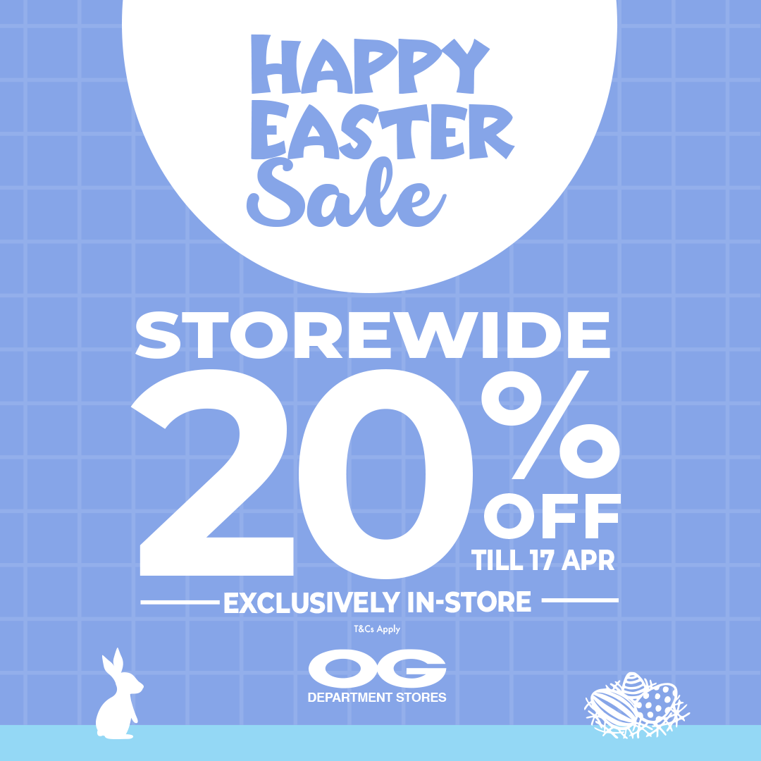 🐇 Hop on in! Our Happy Easter Sale is here! 🐇 Storewide 20% Off & More