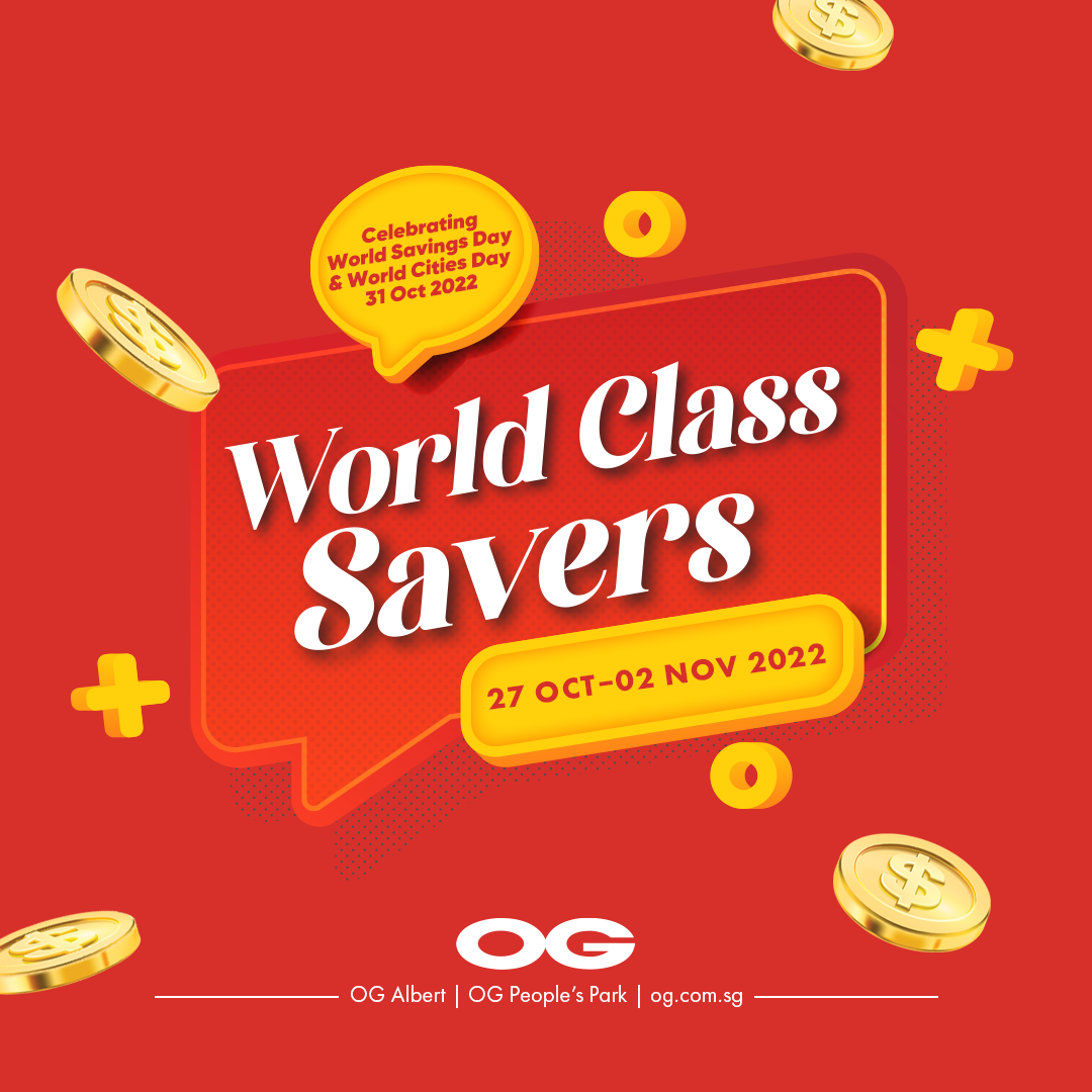 World Class Savers at OG 🌏 ft. Renowned Brands Around the Globe!