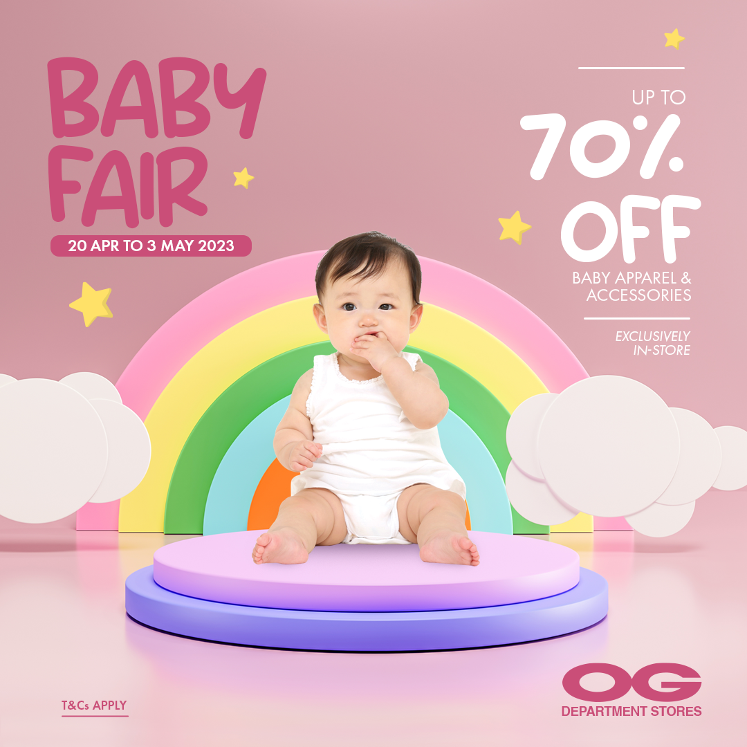 Hari Raya Sale Storewide 20% Off 🎆 + Baby Fair Exclusives 👶