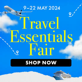 Travel Fair Up to 76% OFF ✈ + Mother's Day Gift Shopping Rush 🎁