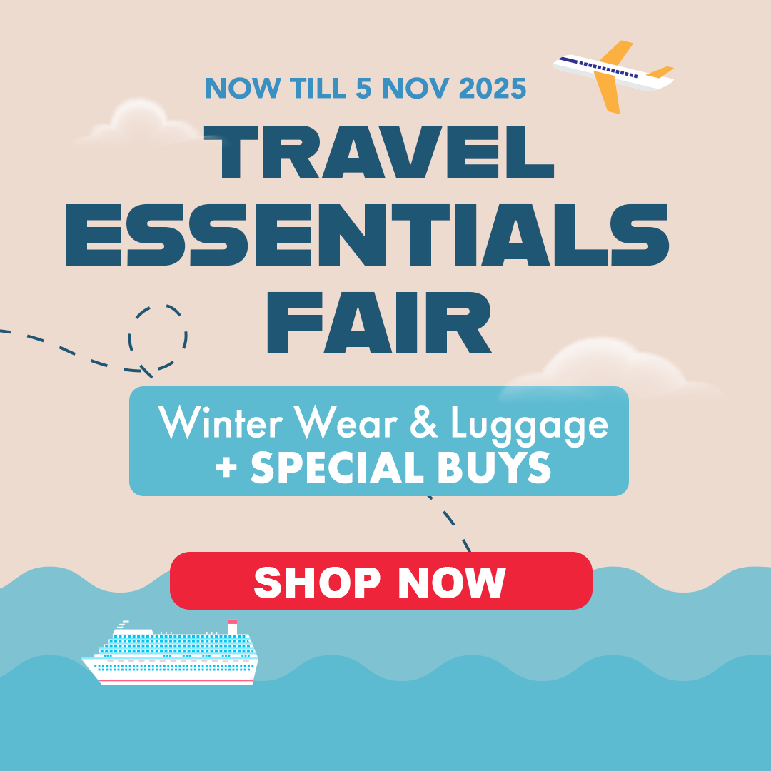 🌍 Unpack Amazing Deals at Our Travel Essentials Fair! 🎒