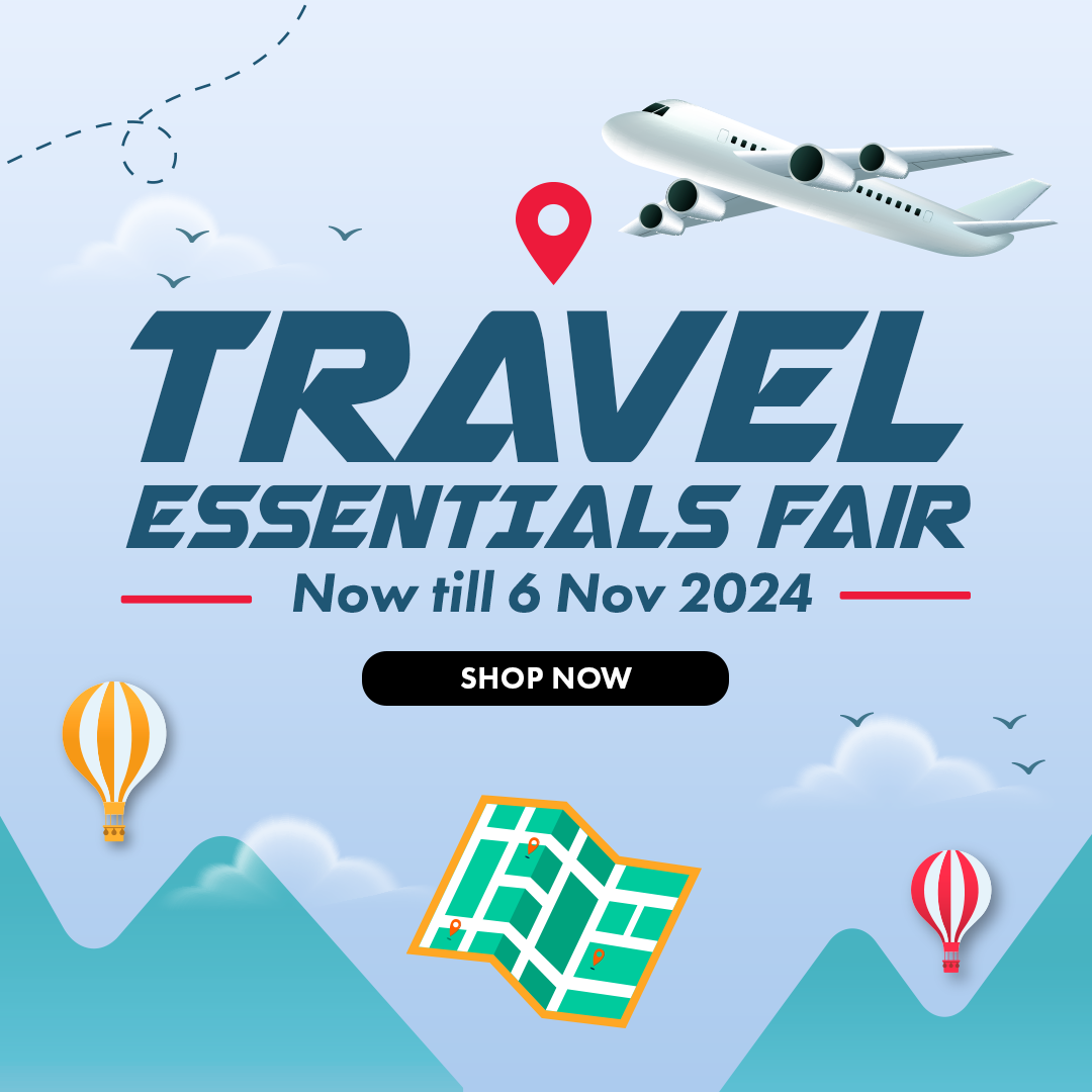 Save Big: Travel Fair Specials! ✈ Sure-Win Lucky Dip, 20% Off Travel Goods & More!