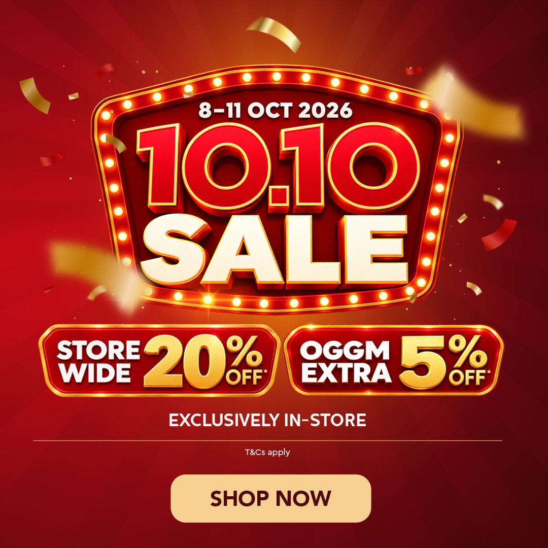 🔥10.10 Is On! 20% Off Storewide + Extra 5% Off for OGGM
