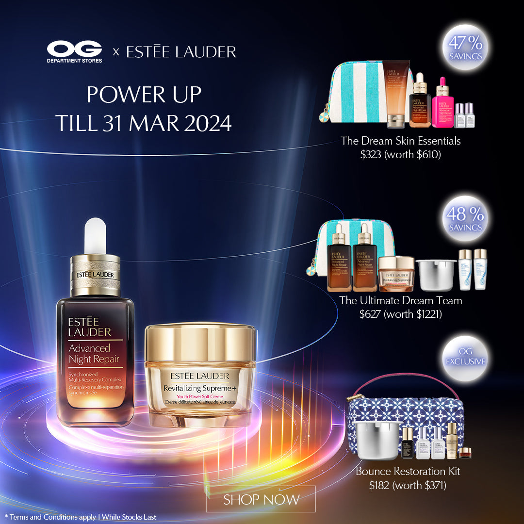 Achieve your Dream Skin with Estée Lauder’s Iconic Power Pairs ✨ Extra 20% Savings