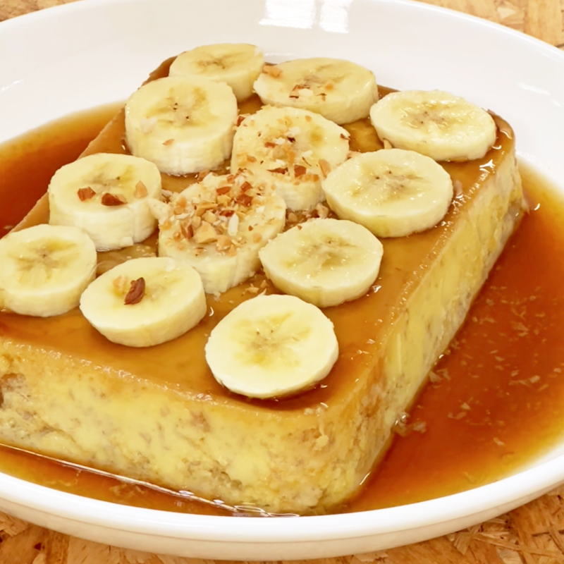 Steamed Banana Pudding Recipe with Kukeri