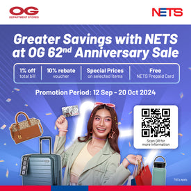 Greater Savings with NETS at OG 62 Anniversary Sale (12 Sep to 20 Oct 2024)