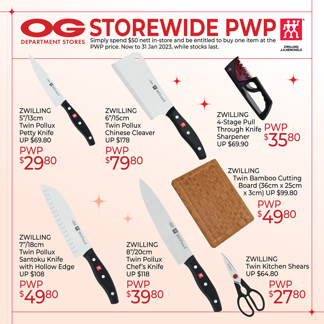 Storewide PWP with Zwilling