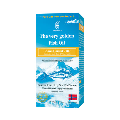 SINGCHOICE The Very Golden Fish Oil 500mg 120 Softgel