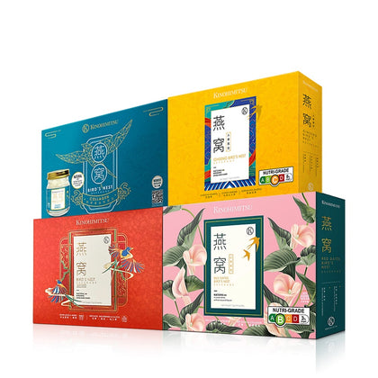 [ONLINE EXCLUSIVE Bundle of 3] Kinohimitsu Bird's Nest Gift Set - Assorted