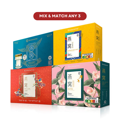 [LAST CALL ONLINE EXCLUSIVE Bundle of 3] Kinohimitsu Bird's Nest Gift Set - Assorted + FREE Surprise Gift