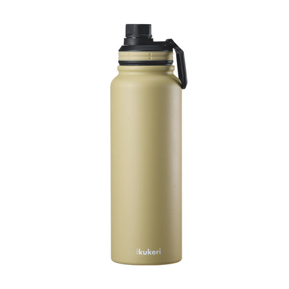 Kukeri 1000ml Vacuum Sport Bottle - Moss