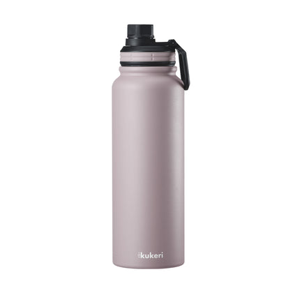 Kukeri 1000ml Vacuum Sport Bottle - Light Grey