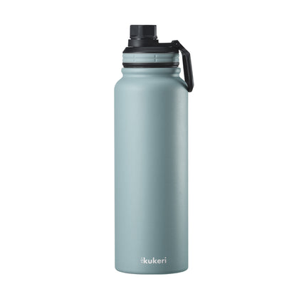 Kukeri 1000ml Vacuum Sport Bottle - Stone Blue