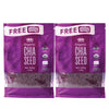 100% Superfoods Organic Chia Seeds 600g - Bundle of 2