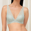 Triumph Aqua Lucky Wired Push Up Bra Forest Frost