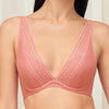 Triumph Aqua Lucky Wired Push Up Bra Peach Blossom