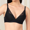 Triumph Smooth Sensation Magic Push Up Deep V Bra Black