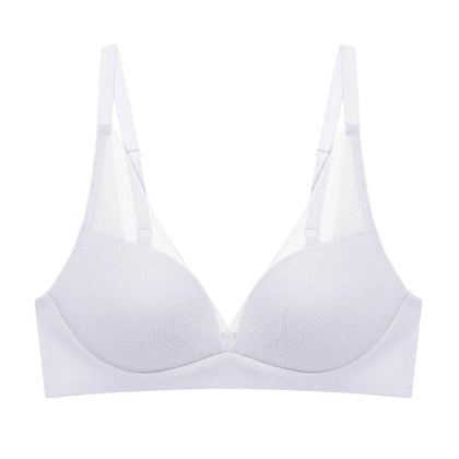 Triumph Smooth Sensation Magic Push Up Deep V Bra Feather