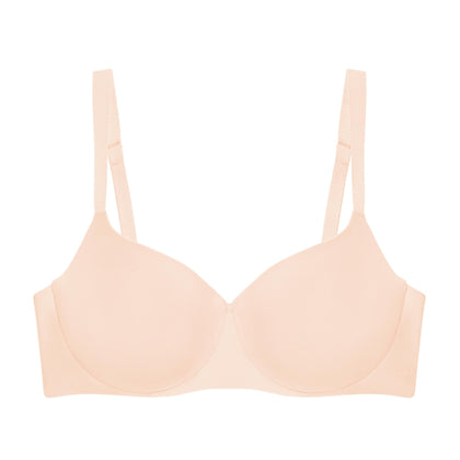 Triumph Body Make Up Illusion Smooth Wired Padded Bra Nude Beige