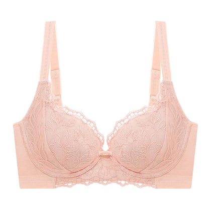 Triumph Sculpt Leaf Wired Padded Bra Fig Pink