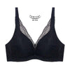 Triumph Body Make Up Illusion Lace Wired Push Up Deep V Bra Black