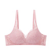 Triumph Aqua Plumeria Non-Wired Push Up Deep V Bra - Opal Pink