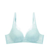 Triumph Tri-Air Lite Breeze Non-Wired Push Up Deep V Bra - Misty Turquoise