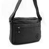 LASELLE Lightweight Nylon Crossbody Bag - Black