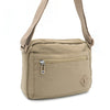 LASELLE Lightweight Nylon Crossbody Bag - Khaki