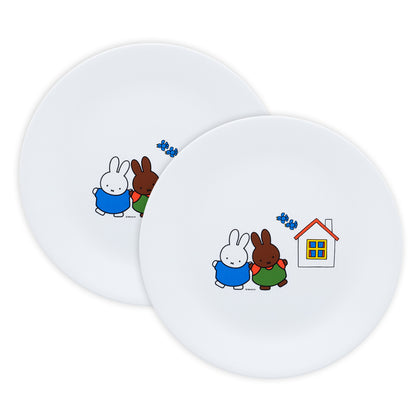 CORELLE 2-pc 26cm Dinner Plate Set - Miffy